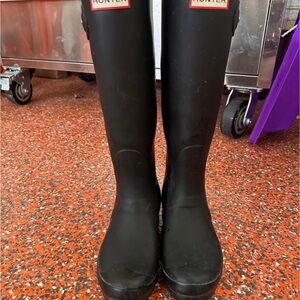 Hunter Classic Black Waterproof Boots
